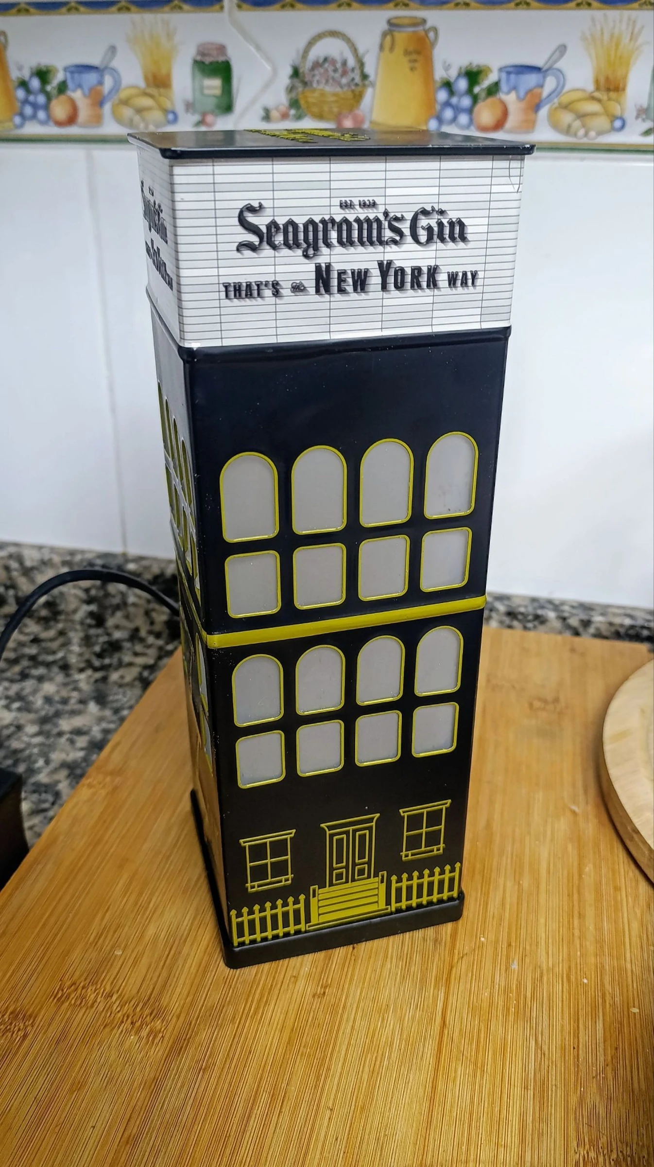 “New York Nights” sfeerlamp (Seagram’s Gin) – photo 4